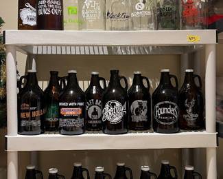 Beer growler collection