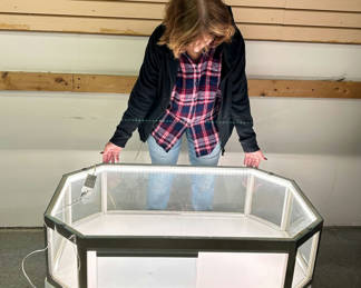 Lot 39: Lighted Countertop Display Case