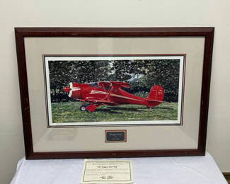 Lot 8: Signed Sam Lyons Lithograph