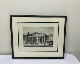 Lot 33: Old Arcade Bldg Print of Providence R.I.