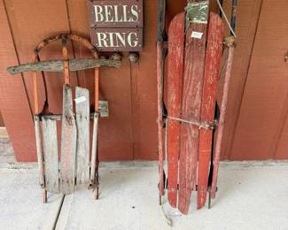 Antique Sleds 