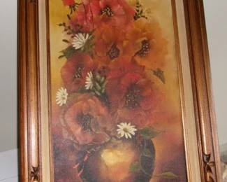 MARY MILLER OIL PAINTING