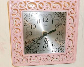 CAST METAL CLOCK