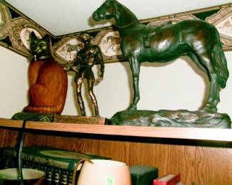 HORSE JOCKY LAMP