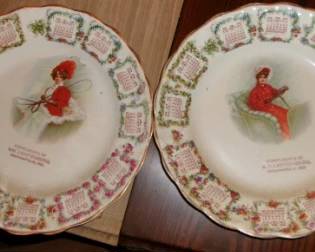 1909 CALENDAR PLATES