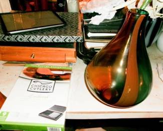ART GLASS KNIFE SET