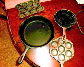 CAST IRON PANS