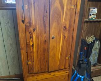 Cedar cabinet