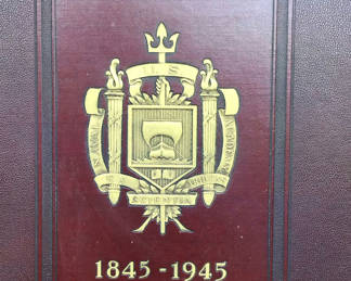 Lot 218: Lucky Bag 1945 - U.S. Naval Academy Yearbook