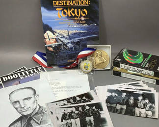 Lot 235: WWII Doolittle Raiders Memorabilia