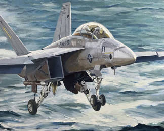Lot 262: Super Hornet Back to the Nest - George Guzzi