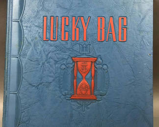 Lot 216: Lucky Bag 1943 - U.S. Naval Academy Yearbook