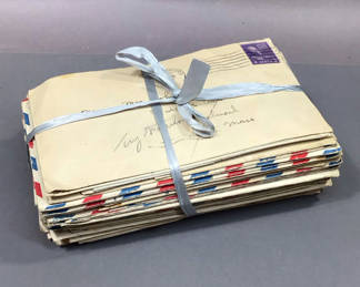 Lot 219: Letters From The Front - WWII