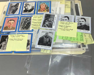 Lot 246: WWII Aces - U.S. Air Force Memorabilia