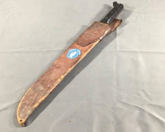 Lot 214: WII Machete Ontario Knife Co.