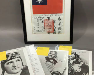 Lot 236: WWII - The Flying Tigers / AVG Top Aces