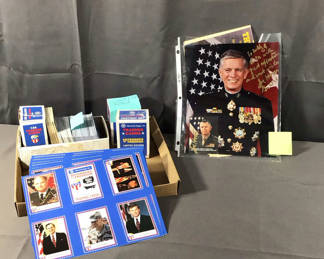 Lot 233: Defenders of Freedom Trading Cards