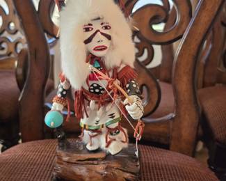 1981 Sipikne – Zuni Warrior Kachina Artists: Chuck Rucker Jr. and Margaret