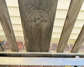 Bench from Oakland Hills