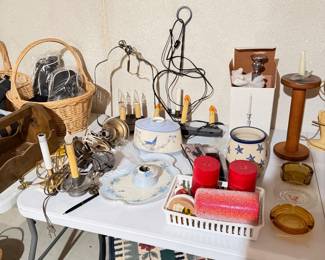 Fun Antique Lights, Decor, Old Spindles, Ashtrays