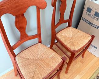 Cane chairs-4 available