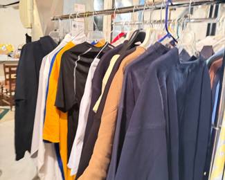 Entire Rack Of Ralph Lauren Polo shirts