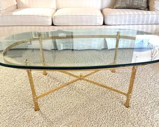Vintage Hollywood Regency Coffee Table