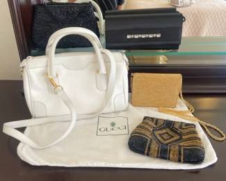 Vintage Gucci Handbag Beaded Evening Bags