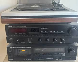 Denon AmFm Stereo Player Tape Deck