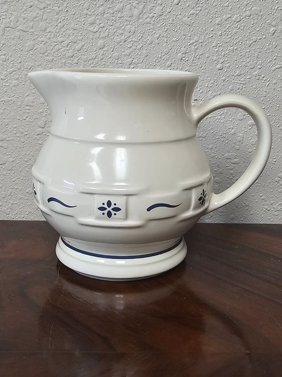 Longaberger Pottery Pitcher