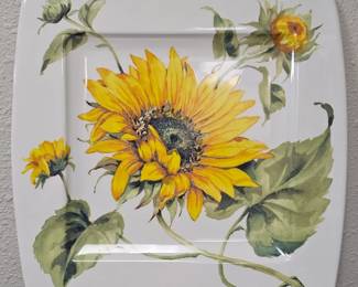 Sur La Table Sunflower Plate