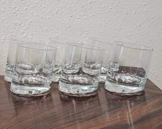 Tilted Cocktail Glasses