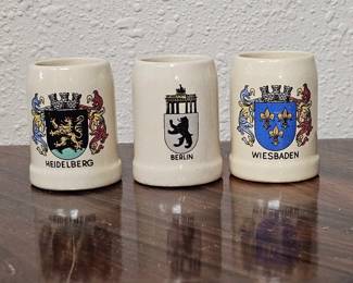Beer Stein Shot Glasses from Germany
