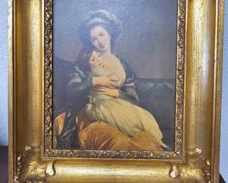 Vintage/Antique Gold Framed Art