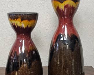 Mid-Century Ceramic Candle holders