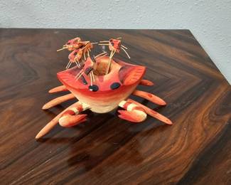 Crab Toothpick Holder