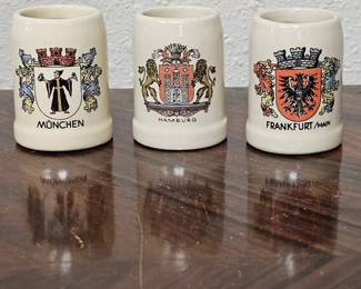 Beer stein Shot Glasses from Germany