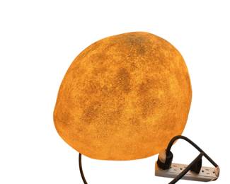 Mid Century Modern Boulder Lamp