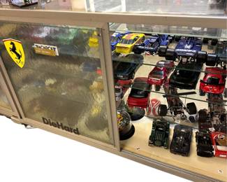 Many display cabinets - Pickup on Monday - Contents not included