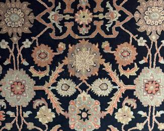Area rug detail, wool