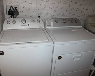 Whirlpool washer & dryer