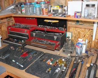 Huge selection of craftsman tools