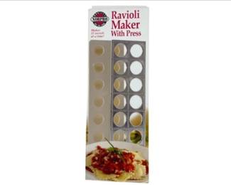 New! Norpro Ravioli Maker With Press For 12 Ravioli