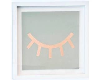 Minimalist Eyelash Wall Art