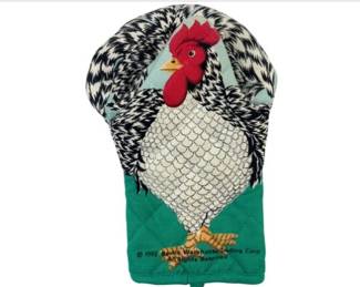 Quilted Oven Mitt - Boston Warehouse Trading Corp Rooster