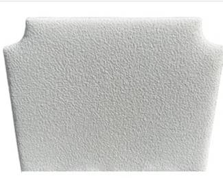 Boucle Headboard With Built-In Charging Stations - Twin XL