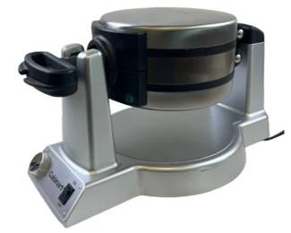 Vintage Cuisinart Round Rotating Belgian Waffle Maker