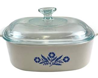 Vintage Corningware Blue Cornflower 1 Qt. P-1-B With Lid