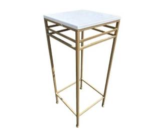 Marble Top End Table