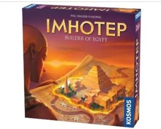 NEW! Imhotep Builder Of Egypt Game